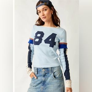 Free people snow peak tee
